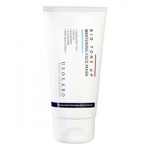 Маска для освітлення шкіри та ефекту миттєвого сяяння Usolab Bio Tone Up Whitening Mask ТЕСТЕР 2