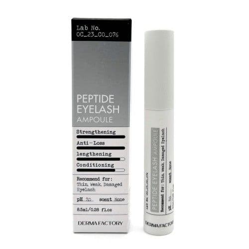 Ампульна сироватка з пептидами для зростання вій DERMA FACTORY Peptide Eyelash Ampoule 2