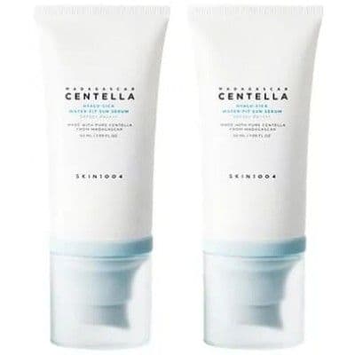 Набір сонцезахисних сироваток для обличчя Skin 1004 Madagascar Centella Hyalu-Cica Water-Fit Sun Serum Twin Pack, 50ml x 2 pcs 3