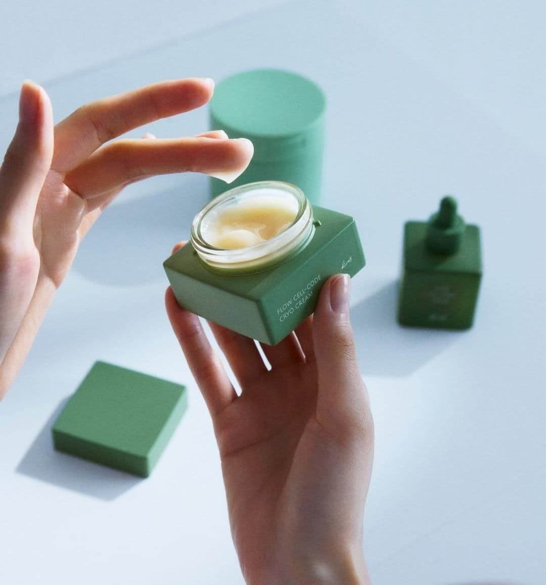 Охолоджувальний заспокійливий крем для шкіри з почервонінням і тепловим стресом Koy Flow Cell-Code Cryo Cream ТЕСТЕР 2