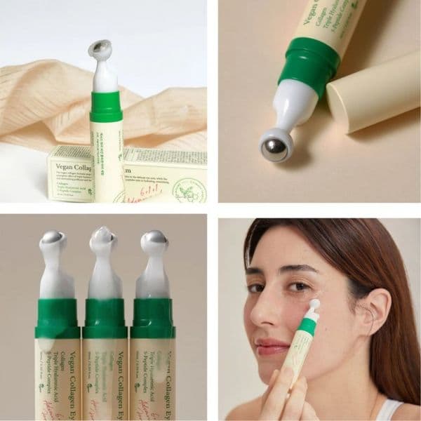 Веганская увлажняющая сыворотка под глаза с коллагеном AXIS-Y Vegan Collagen Eye Serum 3