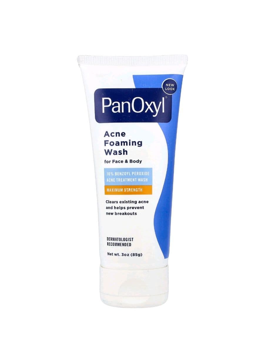 Гель для вмивання з бензоїл пероксидом 10% проти АКНЕ PanOxyl Acne Foaming Wash Benzoyl Peroxide 10% Maximum Strength Antimicrobial