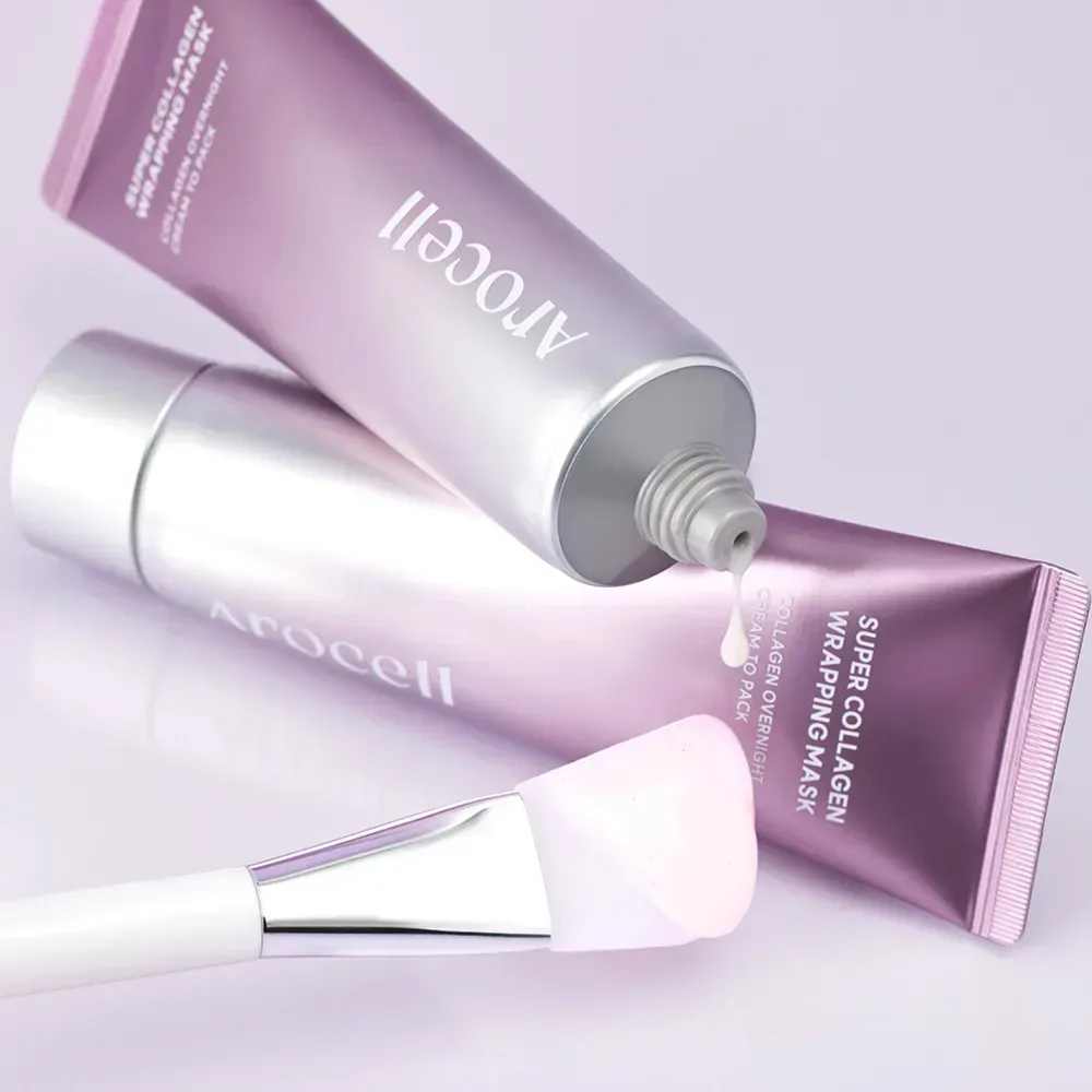 Маска-плівка з колагеном для зволоження та ліфтингу Arocell Super Collagen Wrapping Mask 2