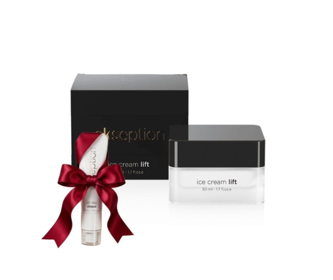 Акція! Денний крем All day shield spf50 у 🎁! Крем для ліфтингу шкіри та розгладження зморшок Exeption Ice Cream Lift