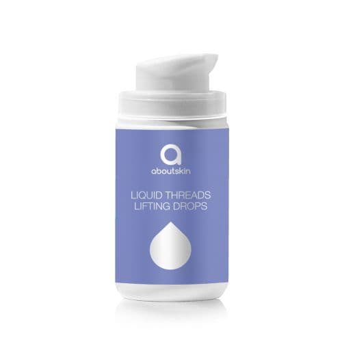 Сироватка з ефектом миттєвого ліфтингу шкіри About Skin Liquid Threads Lifting Drops