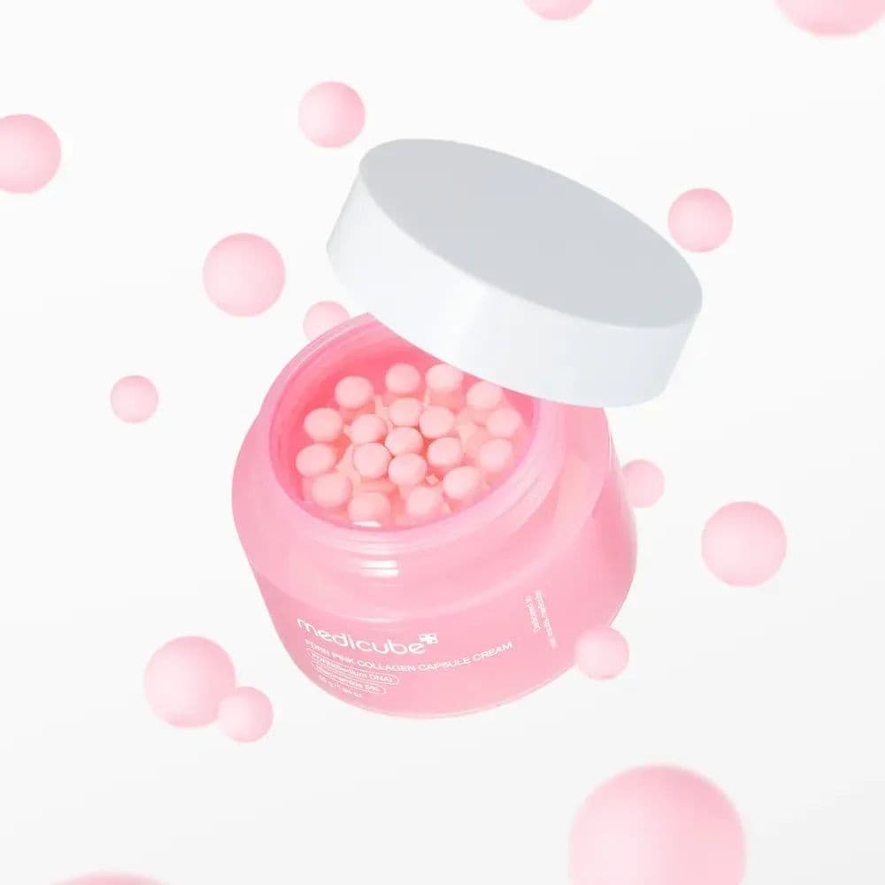 Капсульний крем з колагеном та полінуклеотидами Medicube PDRN Pink Collagen 2