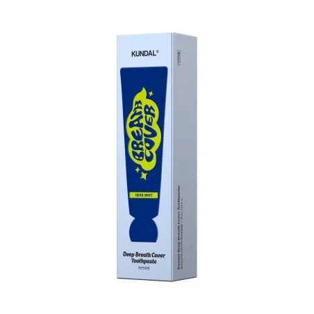 Зубна паста комплексна "М'ята і трави" Kundal Deep Breath Cover Toothpaste Herb Mint 2