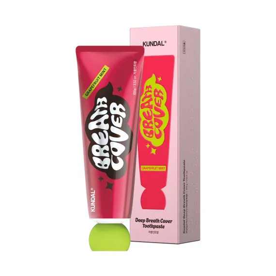 Зубна паста комплексна "Грейпфрут і м'ята" Kundal Deep Breath Cover Toothpaste Grapefruit Mint