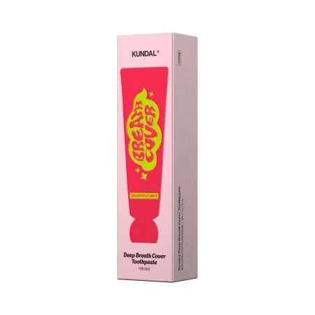 Зубна паста комплексна "Грейпфрут і м'ята" Kundal Deep Breath Cover Toothpaste Grapefruit Mint 2