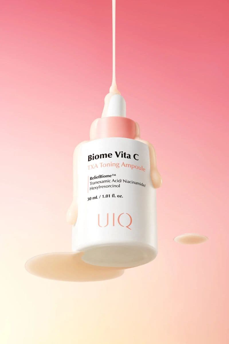 Освітлювальна концентрована сироватка з транексамовою кислотою UIQ Biome Vita C TXA Toning Ampoule 3