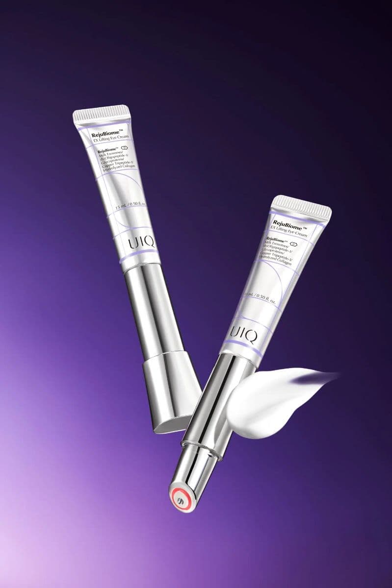 Крем для пружності шкіри навколо очей з LED EMS-аплікатором UIQ RejuBiome™ EX Lifting Eye Cream 2