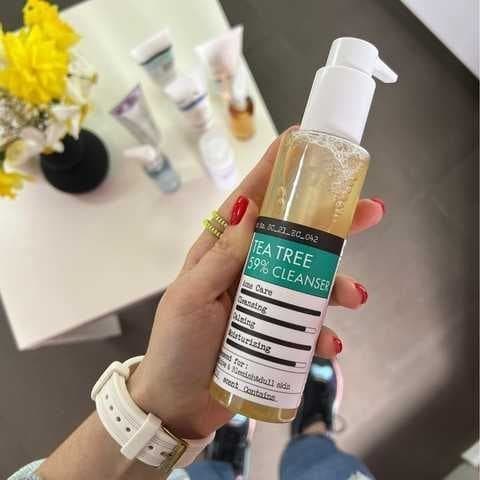 Заспокійливий та протизапальний гель для вмивання Derma factory Tea Tree 59% Cleanser 3