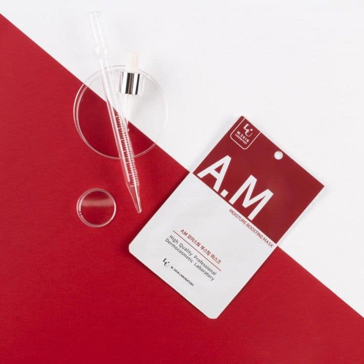 Зволожуюча і освітлююча тканинна маска для обличчя W. Skin Laboratory A.M Moisture Boosting Mask  2