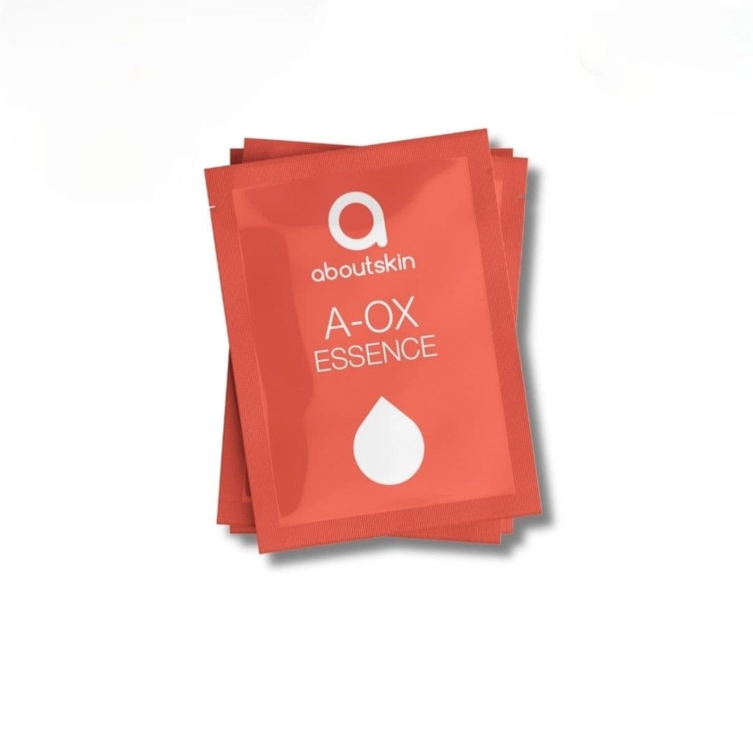 Саше – тестер aнтиоксидантна, омолоджуюча та освітлююча сироватка з вітаміном С About skin A-OX Essence 