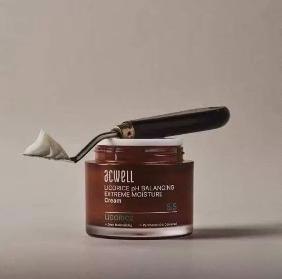 Зволожуючий та зміцнюючий крем для обличчя Acwell Licorice pH Balancing Extreme Moisture Cream 2