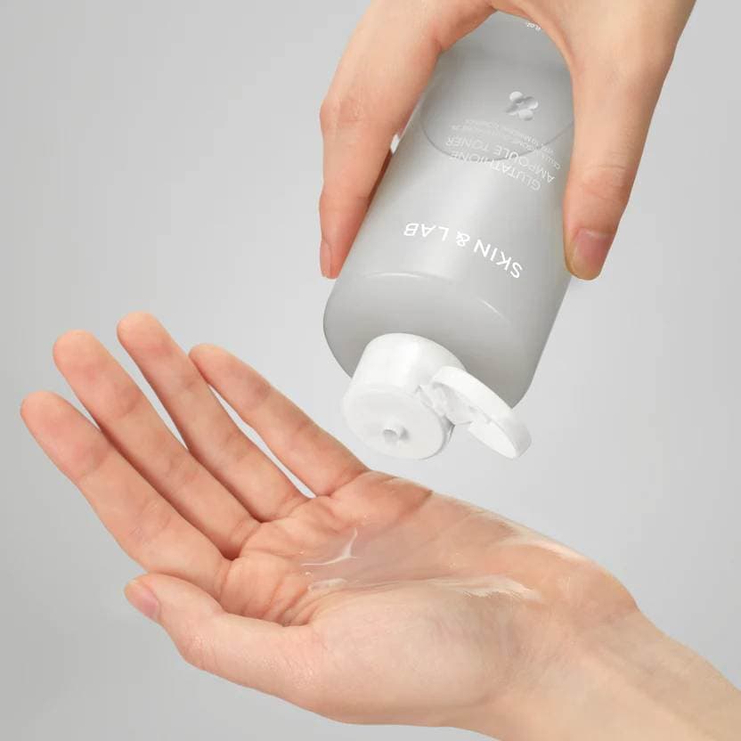 Ампульний тонер для рівного тону шкіри з глутатіоном SKIN&LAB Glutathione Ampoule Toner 3