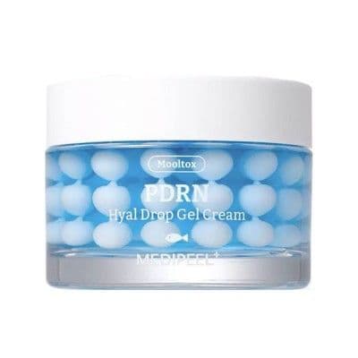 Капсульний ліфтинг гель-крем для обличчя з PDRN Medi-Peel Mooltox Pdrn Hyal Drop Gel Cream