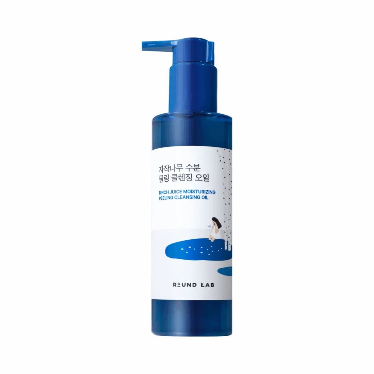 Гідрофільна олія з березовим соком ROUND LAB Birch Juice Moisturizing Peeling Cleansing Oil