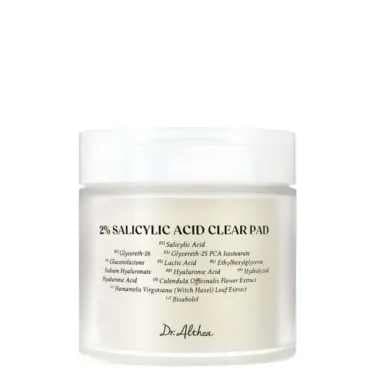 Педи для проблемної шкіри з 2% BHA саліциловою кислотою Dr. Althea 2% Salicylic Acid Clear Pad 