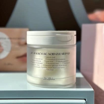 Педи для проблемної шкіри з 2% BHA саліциловою кислотою Dr. Althea 2% Salicylic Acid Clear Pad  2