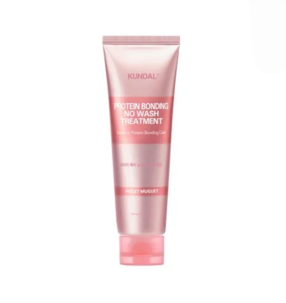 Незмивний крем-кондиціонер для волосся "Фіолетова конвалія" Kundal Protein Bonding No Wash Treatment Violet Muguet