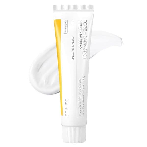 Освітлювальний крем для шкіри з нерівномірним тоном Celimax Pore+Dark Spot Brightening Cream