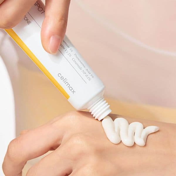 Освітлювальний крем для шкіри з нерівномірним тоном Celimax Pore+Dark Spot Brightening Cream 3