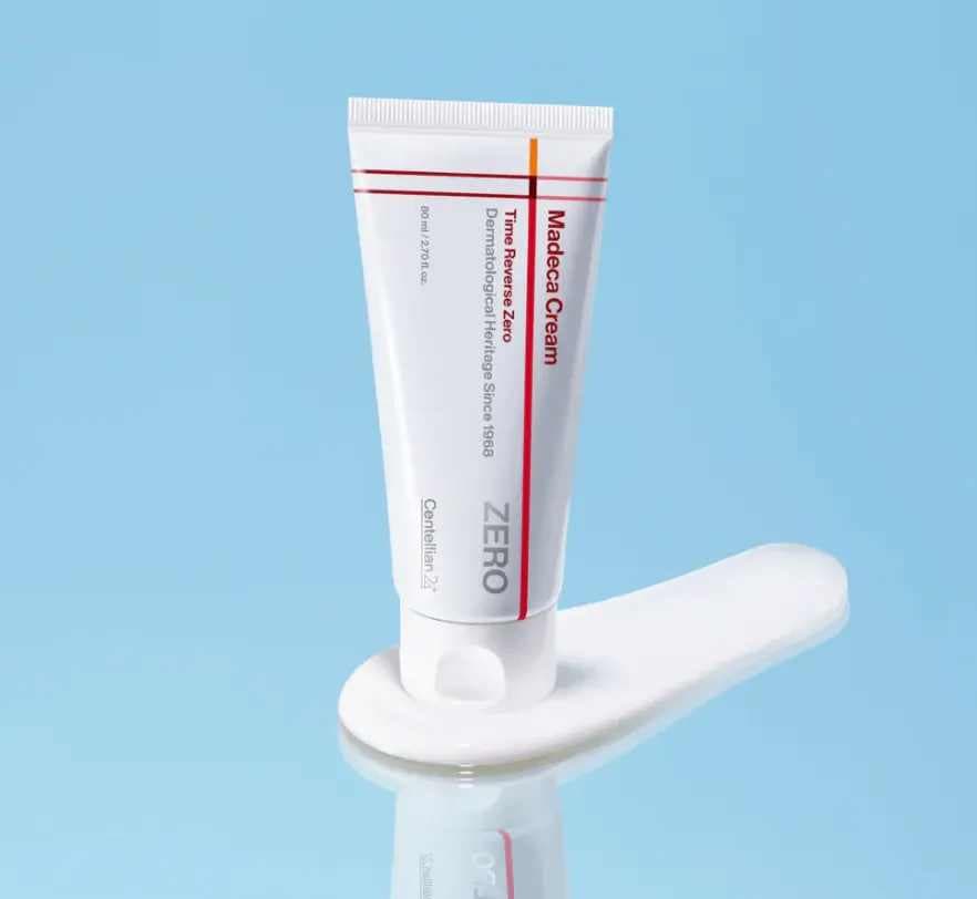 Антивіковий зволожуючий крем для обличчя з мадекасозидом Centellian24 Madeca Cream Time Reverse Zero 2