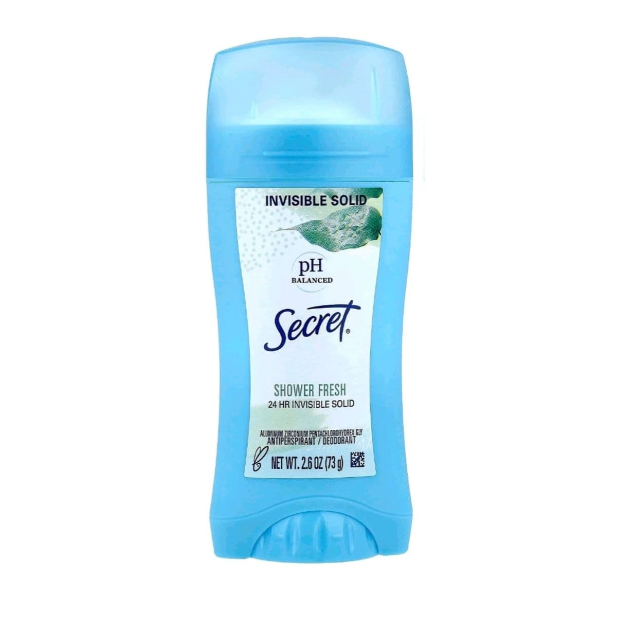 Кремовий твердий дезодорант-антиперспірант "Свіжість душу" Secret ph-balanced solid antiperspirant 24 hours 