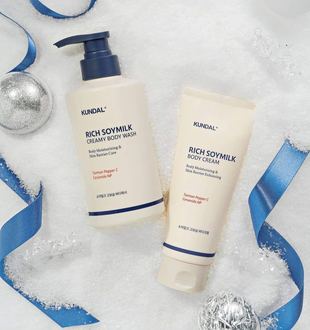 Зволожувальне молочко для душу "Ваніль" KUNDAL Rich Soymilk Creamy Body Wash Mellow Vanilla  3
