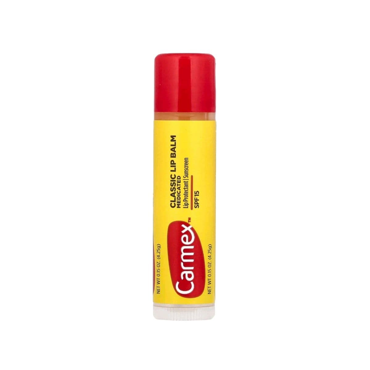 Класичний бальзам для губ, лікувальний Carmex Lip Balm Stick SPF 15
