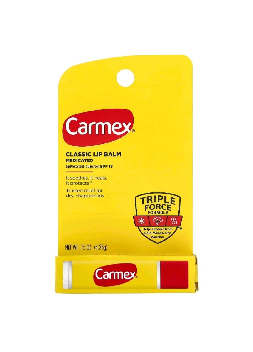 Класичний бальзам для губ, лікувальний Carmex Lip Balm Stick SPF 15 2
