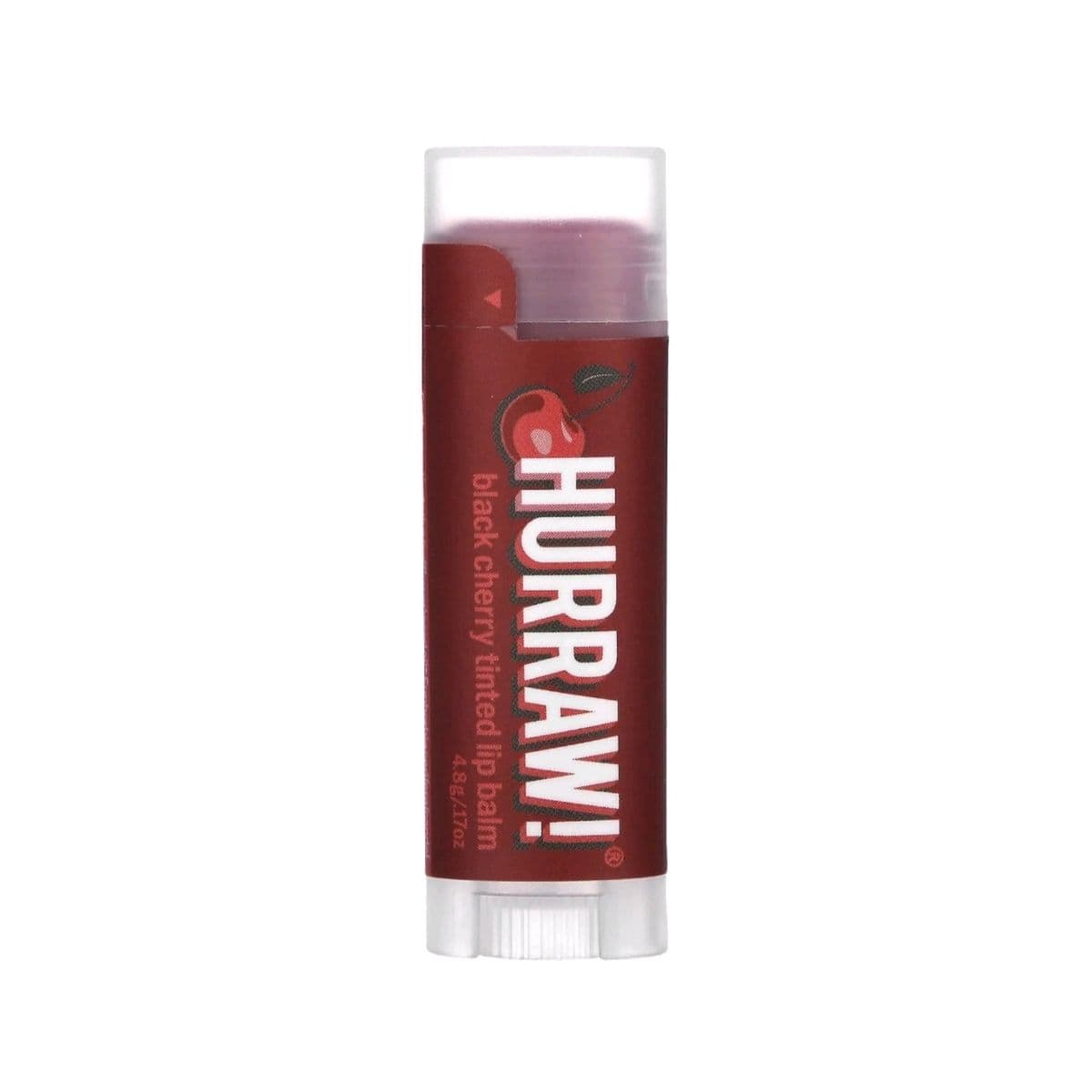 Бальзам для губ з кольором "Черешня" Hurraw Black Cherry Tinted Lip Balm