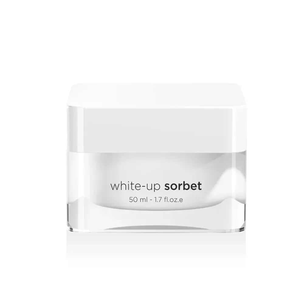 Крем для освітлення шкіри та контролю меланогенезу Ekseption White Up Sorbet 