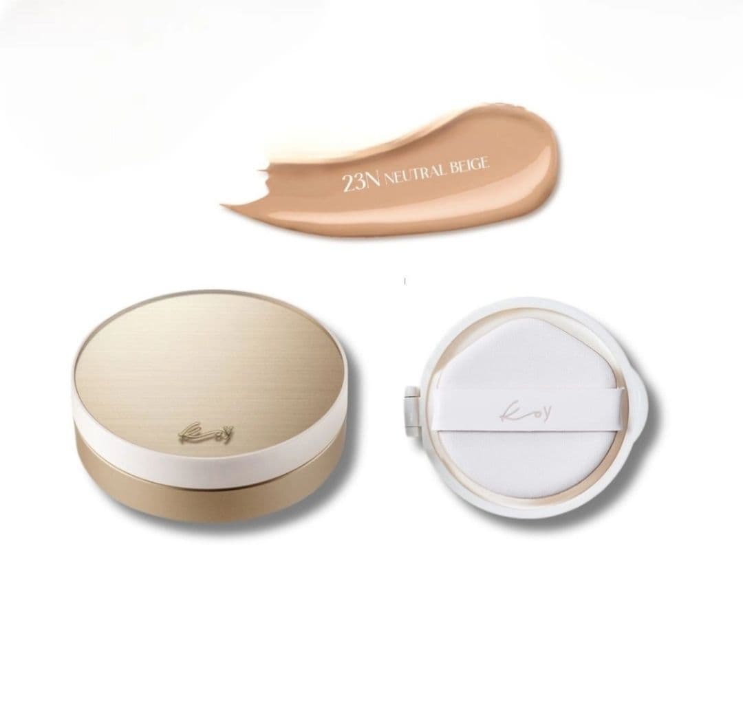 Протеїновий тональний кушон Solid Refined Skin Texture Cushion 23N Neutral Beige 13г+13г