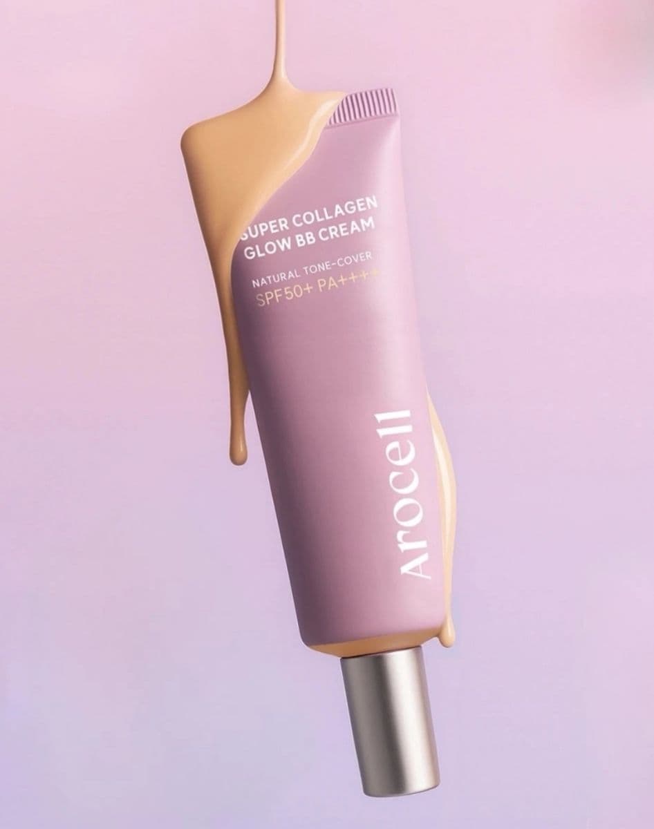 BB-крем с коллагеном с эффектом сияния Arocell Super Collagen Glow BB Cream 3