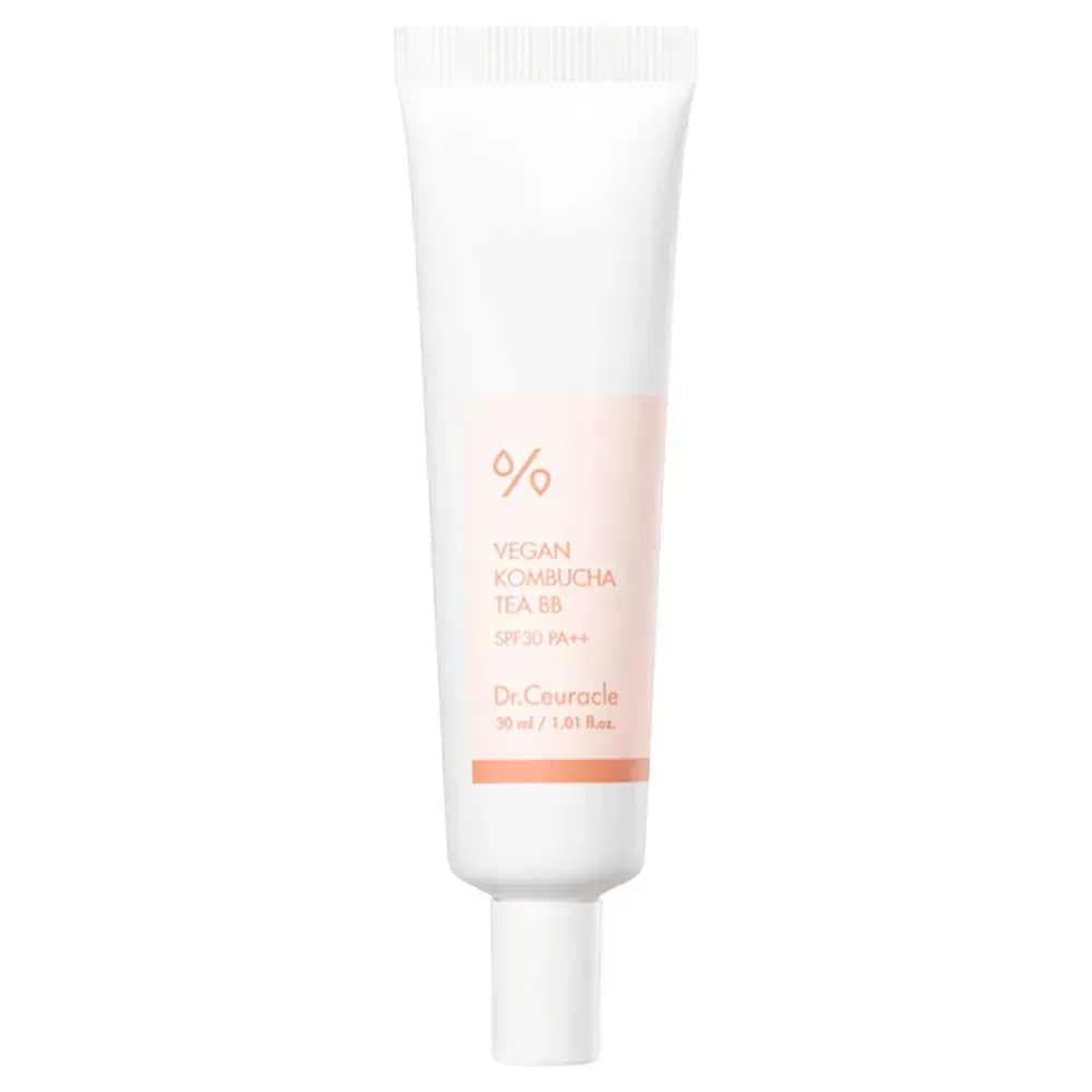 Веганський тональний ВВ-крем з екстрактом комбучі Dr.Ceuracle Vegan Kombucha Tea BB Cream SPF 30/PA++