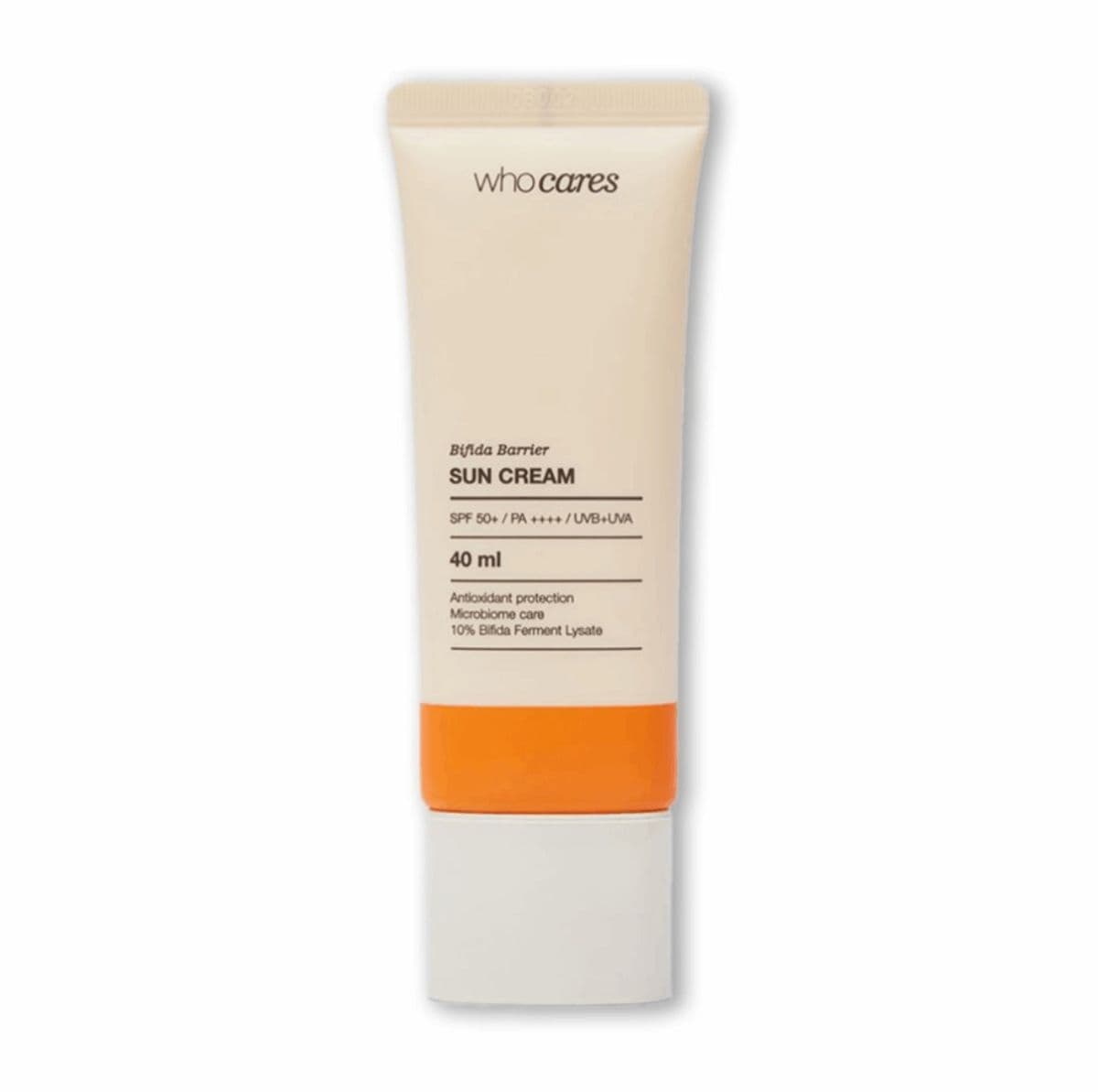 Сонцезахисний антиоксидантний крем WhoCares Bifida Barrier Sun Cream