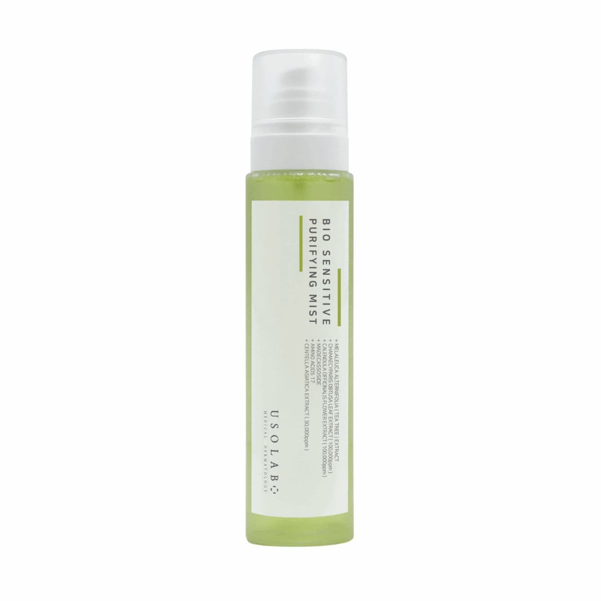 Заспокійливий міст-тонер з чайним деревом Usolab BIO SENSITIVE PURIFYING MIST