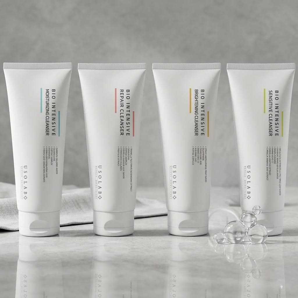Освітлюючий та омолоджуючий гель для вмивання Usolab Bio Intensive Brightening Cleanser 2