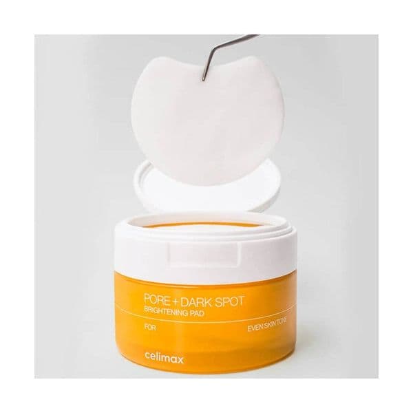Тонер-пади для вирівнювання тону та рельєфу обличчя CELIMAX PORE+DARK SPOT BRIGHTENING PAD 2