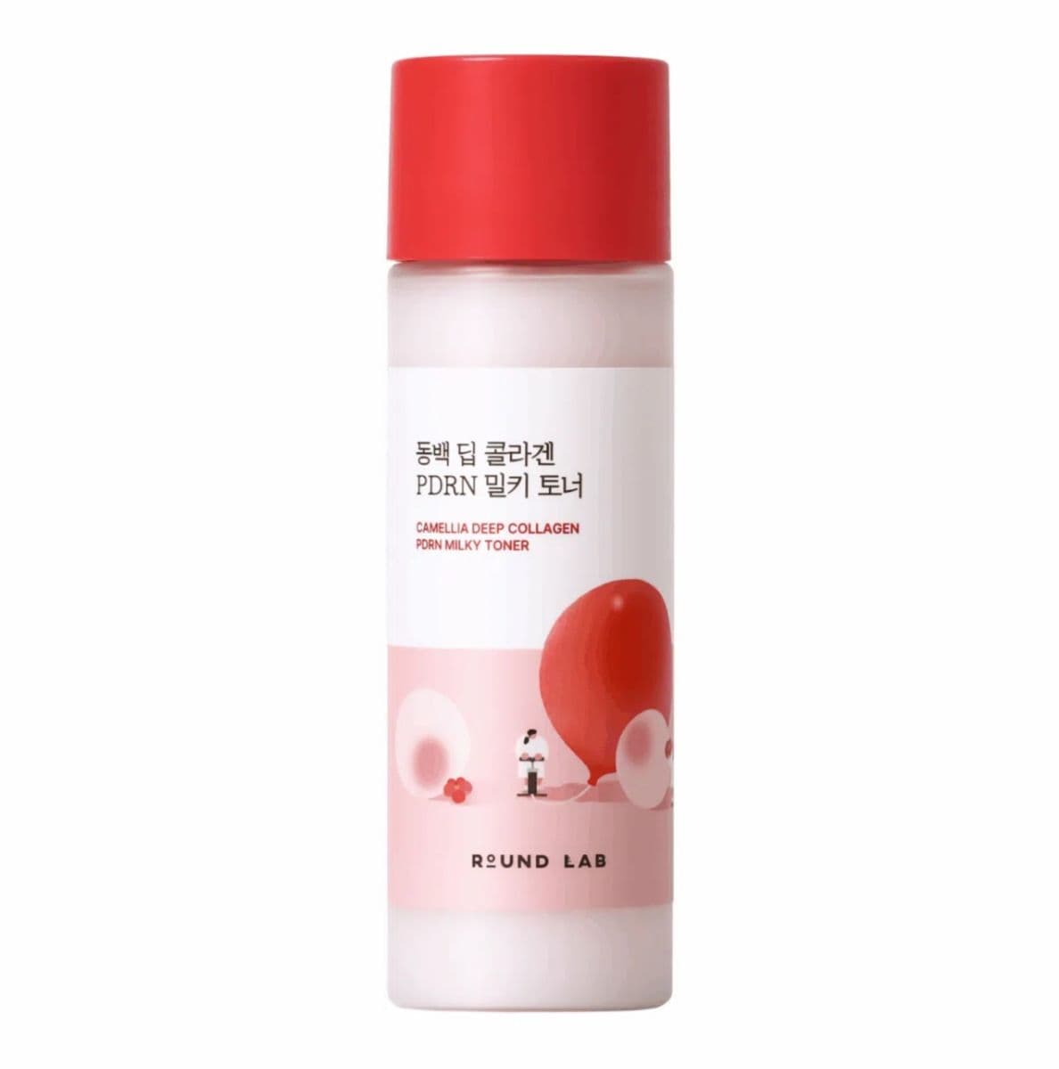 Молочковий тонер ROUND LAB Camellia Deep Collagen PDRN Milky Toner