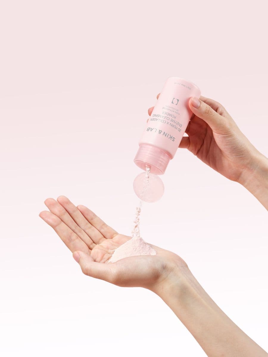 Ензимна пудра SKIN&LAB 3D PDRN × Collagen Enzyme Cleansing Powder 3
