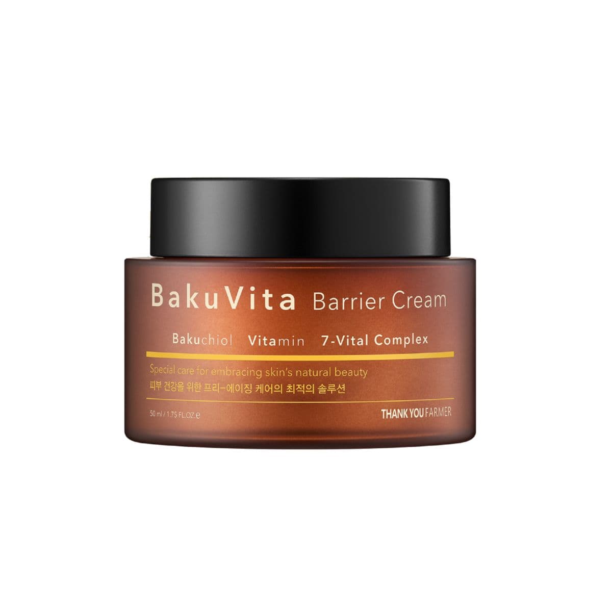 Зволожувальний крем з бакучіолом і вітамінами C та E THANK YOU FARMER BakuVita Barrier Cream
