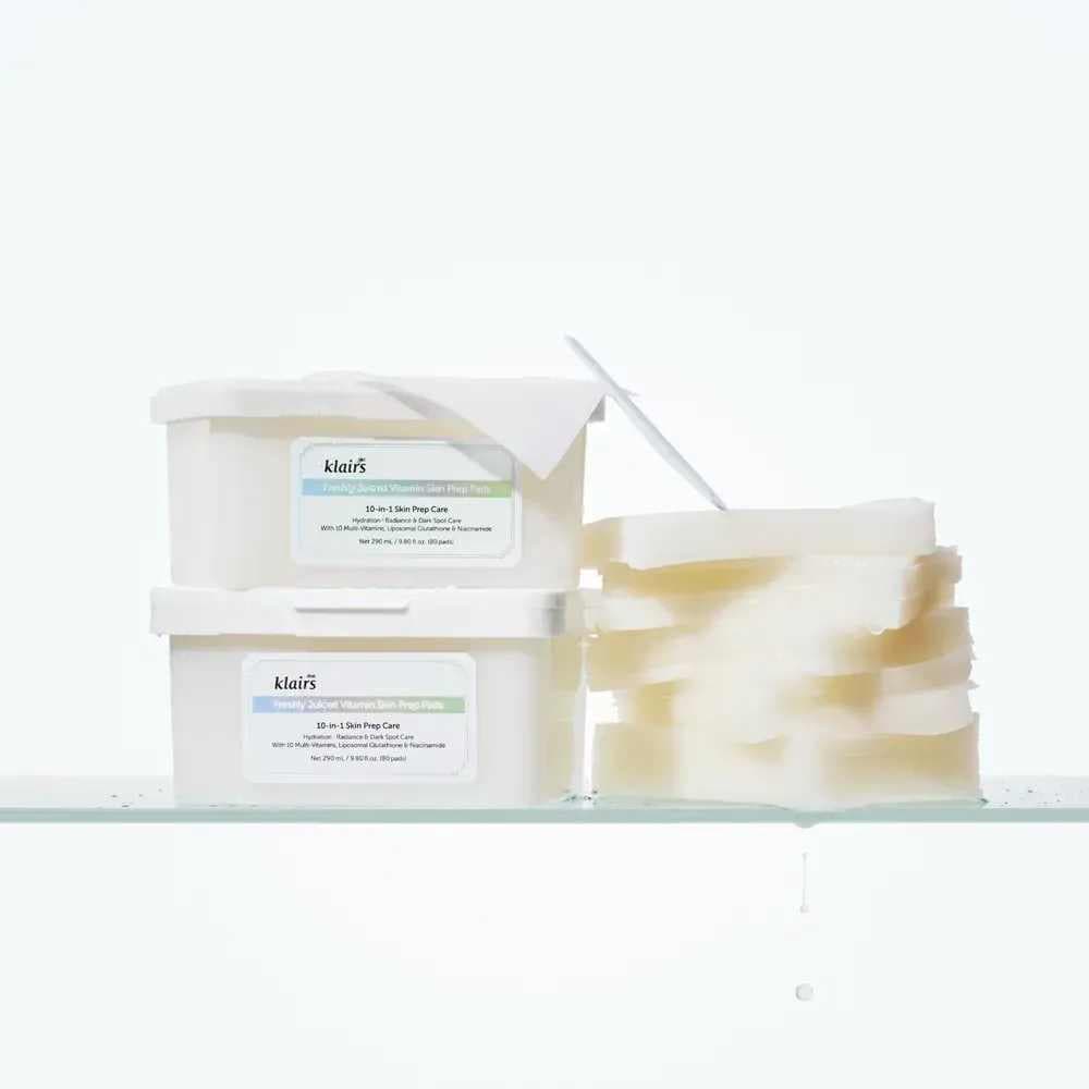 Пади для обличчя з вітаміном С DEAR, KLAIRS Freshly Juiced Vitamin Skin Prep Pads 3
