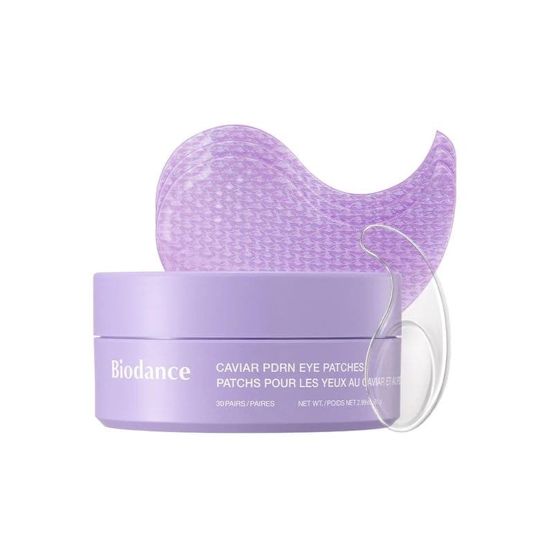 Гідрогелеві живильні патчі під очі з ікрою та PDRN Biodance Caviar PDRN Eye Patches