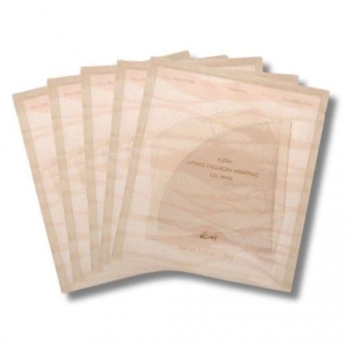Гідрогелева маска-бандаж з ефектом ліфтингу KOY Flow Lifting Collagen Wrapping Gel Mask 2