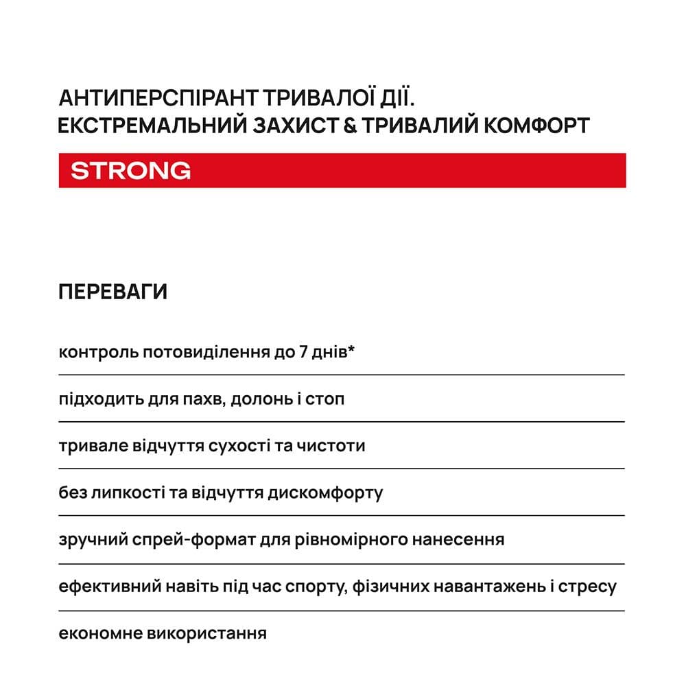 Кульковий антиперспірант тривалої дії AxillDRY Strong до 7 днів 2