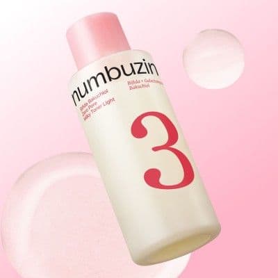 Молочний тонер для звуження пор із бакучіолом Numbuzin No.3 Bifida Bakuchiol Zero Pore Milky Toner Light