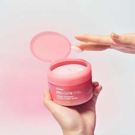 Маска для волосся капсульна відновлювальна Kundal Progen Double Bonding Capsule Hair Mask Violet Muguet  2